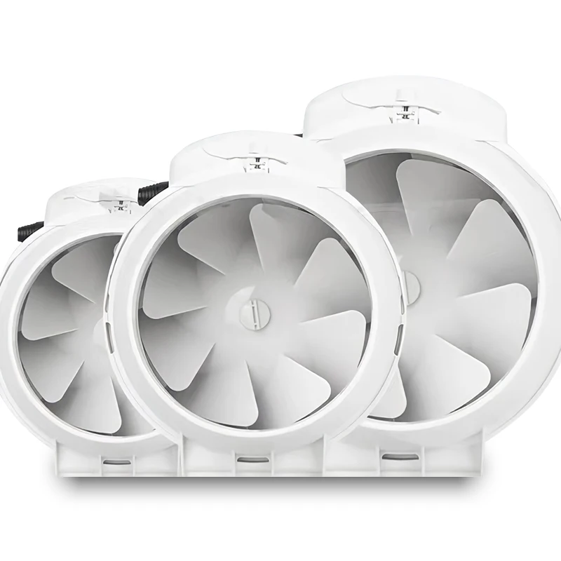 Angega VF-BF4/5/6/8/10/12. inch Exhaust fan Ceiling pipe fan Duct Ventilation In-line fan Axial Blower