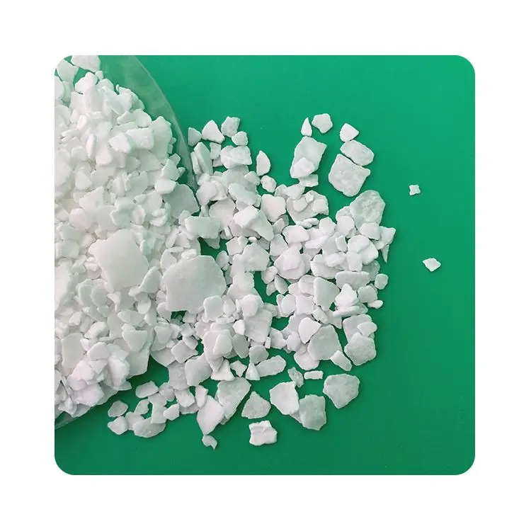 Melting Snow Agent 74% Calcium Chloride Flakes, Calcium Chloride Granule
