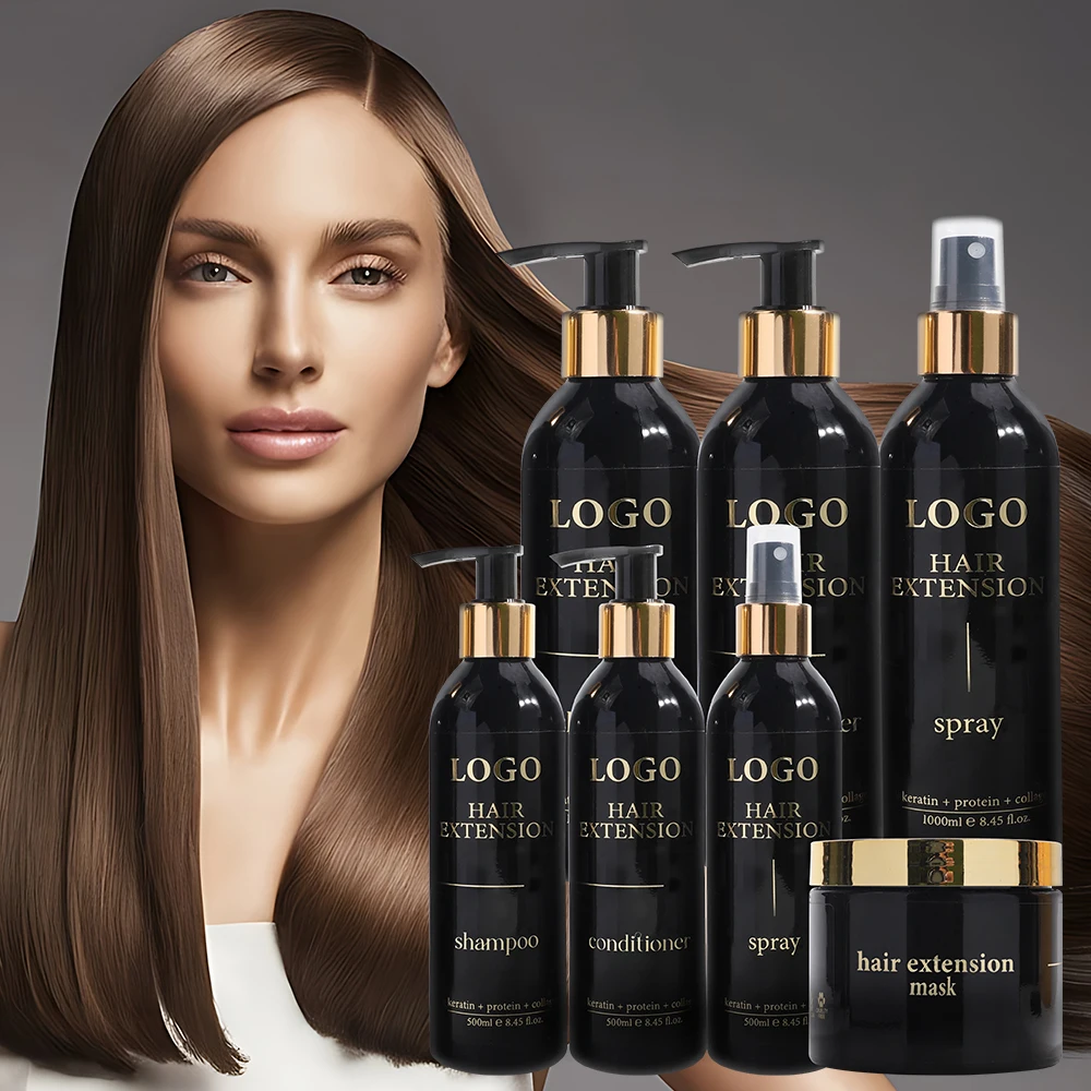 Private Label Organic Smoothing Moisturizing Natural Extension Hair Care Products Hair Shampoo For All Hair Types