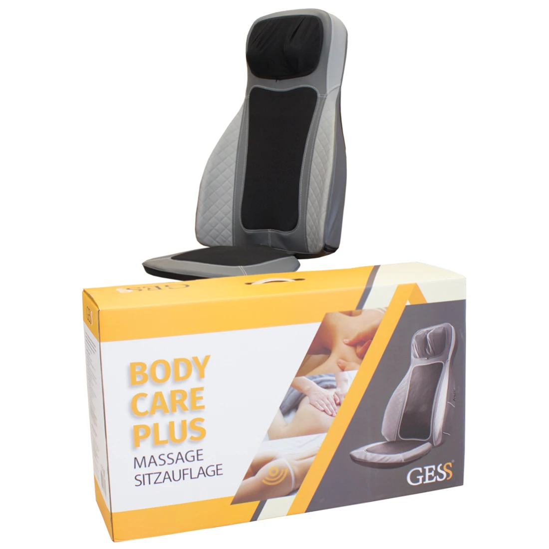 Whole Vibration Car Seat Massage Cushion with Heating Function for Car Home Office Use, Full Body Massage Mat