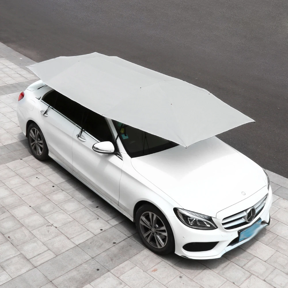Factory Price Durable Sun Protection Dust Proof Outdoor Car Vehicle Shade Umbrella