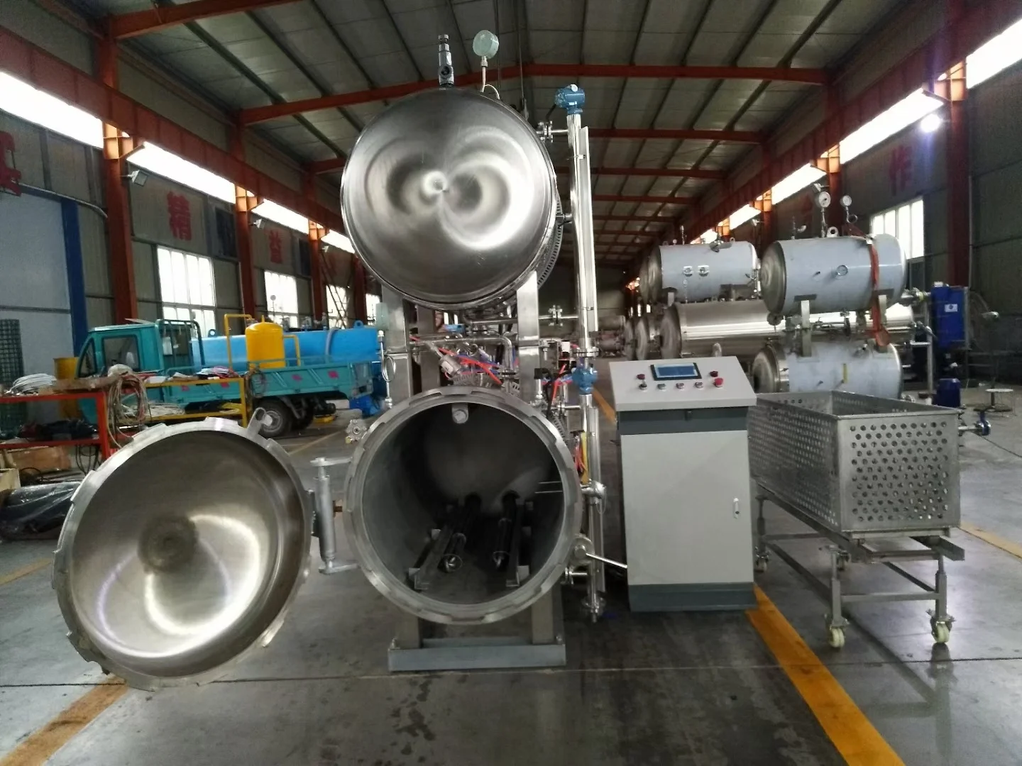 Mini lab food sterilizer retort autoclave