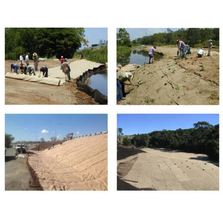 High Quality Jute Mats For Microgreens Jute Geotextile Jute Coconut Geotextile Mat For Erosion Control And Soil Stabilization