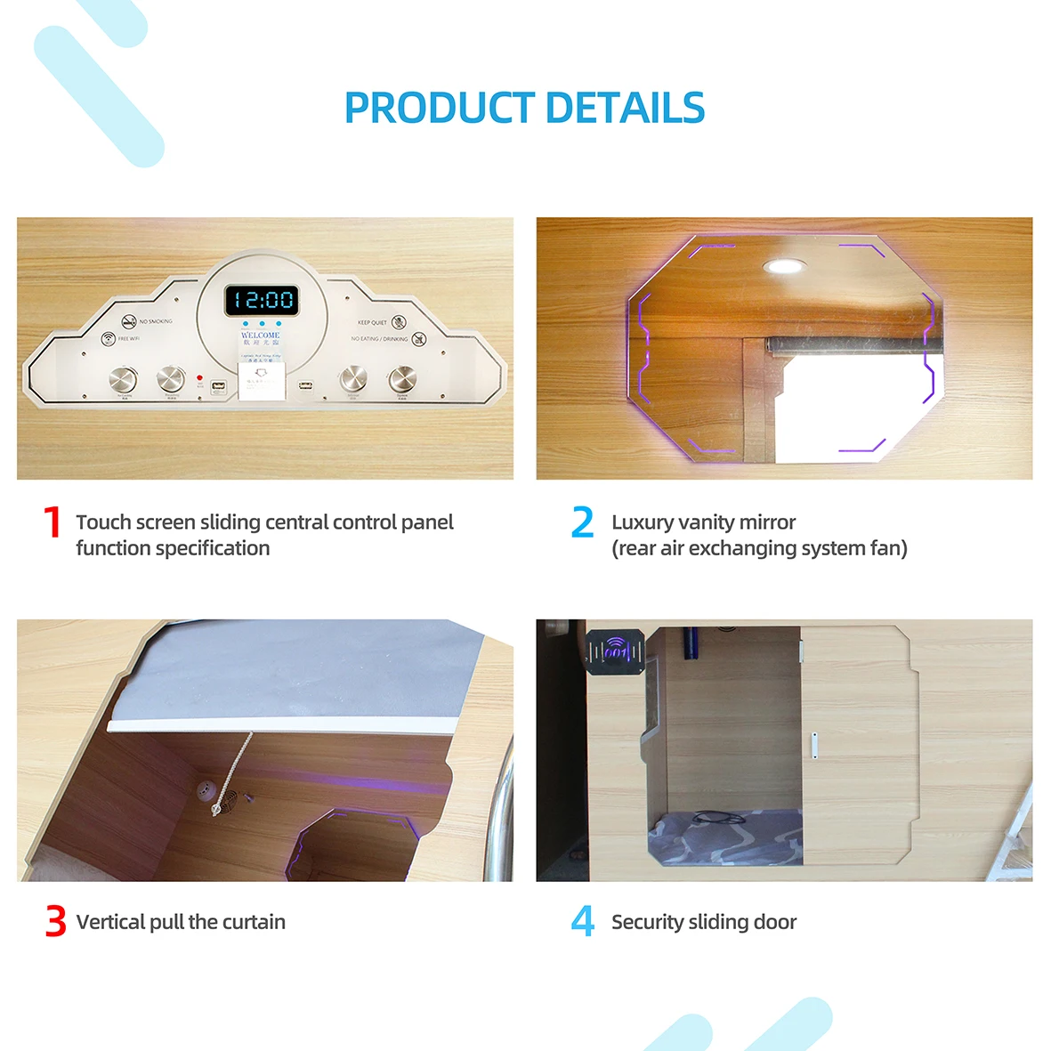 STARSDOVE Custom Capsule Hotel Room Capsule Hotel Cabin