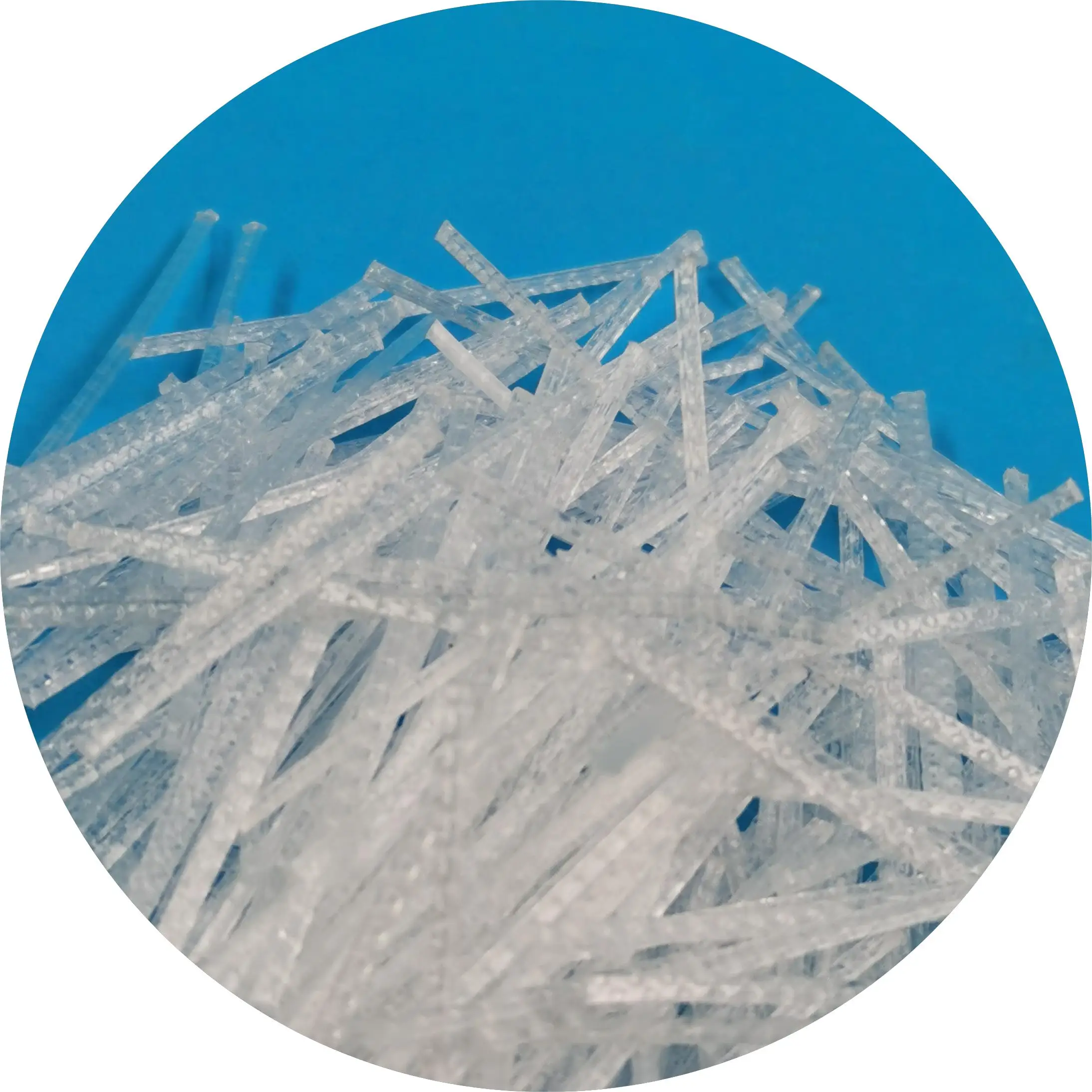Steel-Like Macro PP Staple Fiber Short Cut for Concrete
