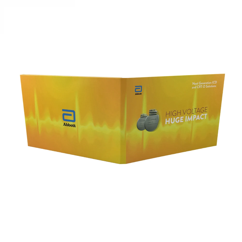Attractive and Popular 7 inch  video card A5 lcd screen display card gifts digital video paper card with custom design