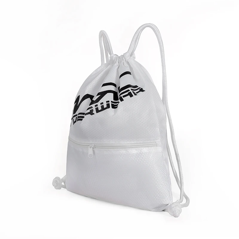 custom logo luxury gym sports bag mochila para mujer sac a dos draw string back pack travel polyester drawstring backpack