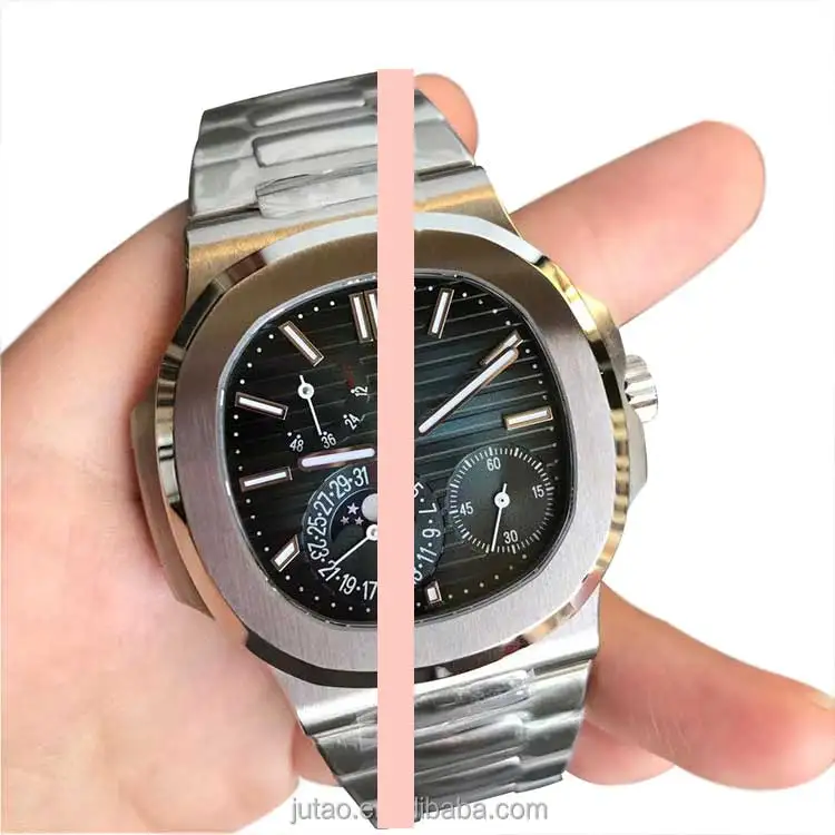 Replica pateek 5712/1A 904L noob ZF watch PP  nautilus Cal.240 movement  models blue dial moon phase montre  watch