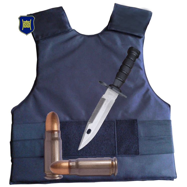 Lightweight Bullet Proof Stab Proof Vest Concealable Anti Ballistic Stab Proof Clothing Anti Stab Body Armor Vest IIIA+E1 24J