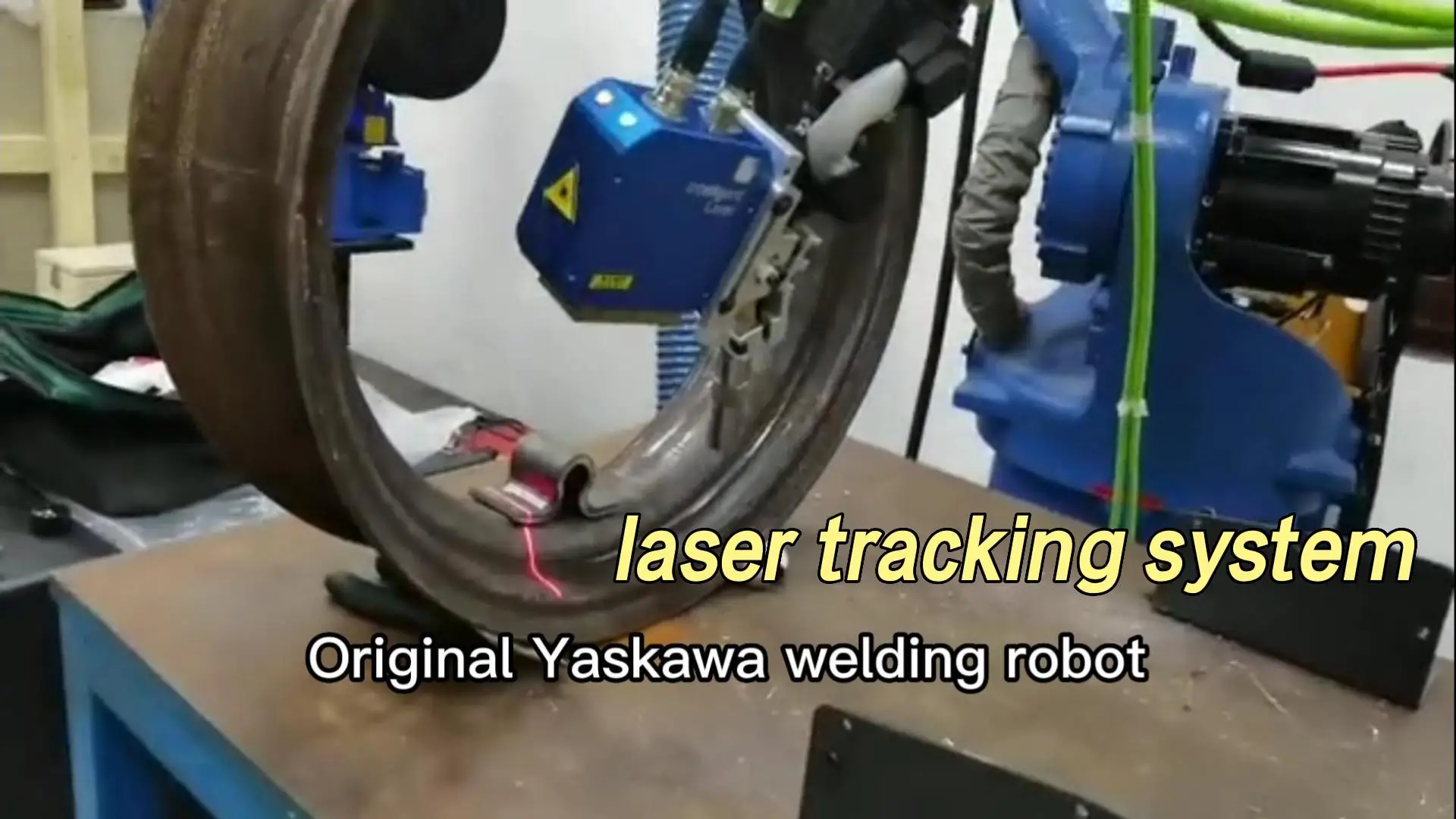 Automatic pipe welding robot Yaskawa ar1440 robot arm weld payload 12kg range 1440 mm