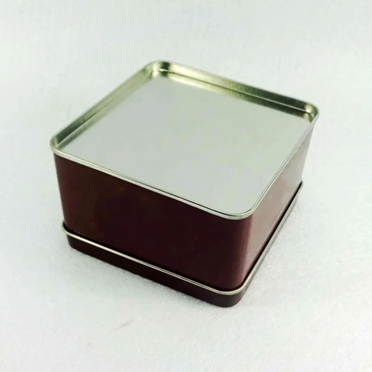 Custom Design New Square Candy Japanese Gift Tin Boxes