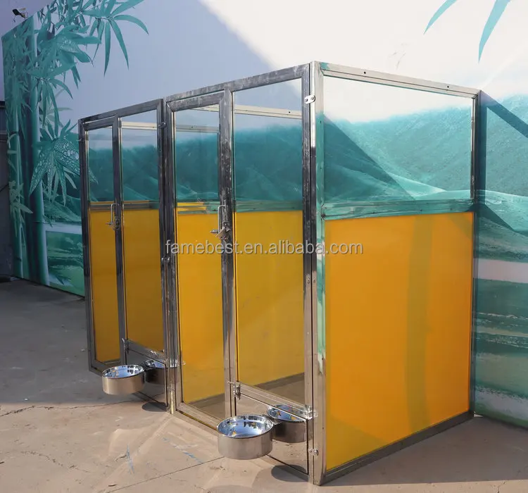 Big Dog Kennel Stainless Steel Veterinary Kennels Panels for Dogs Indoor