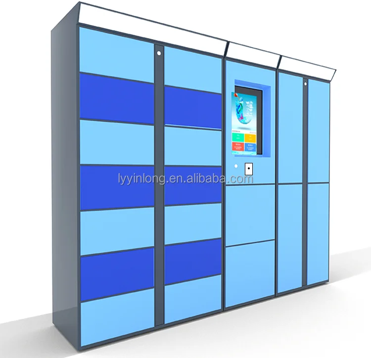 Parcel Deliver Locker Parcel Locker Outdoor Electronic Code Intelligent Smart Delivery  Parcel Storage Cabinet Lockers