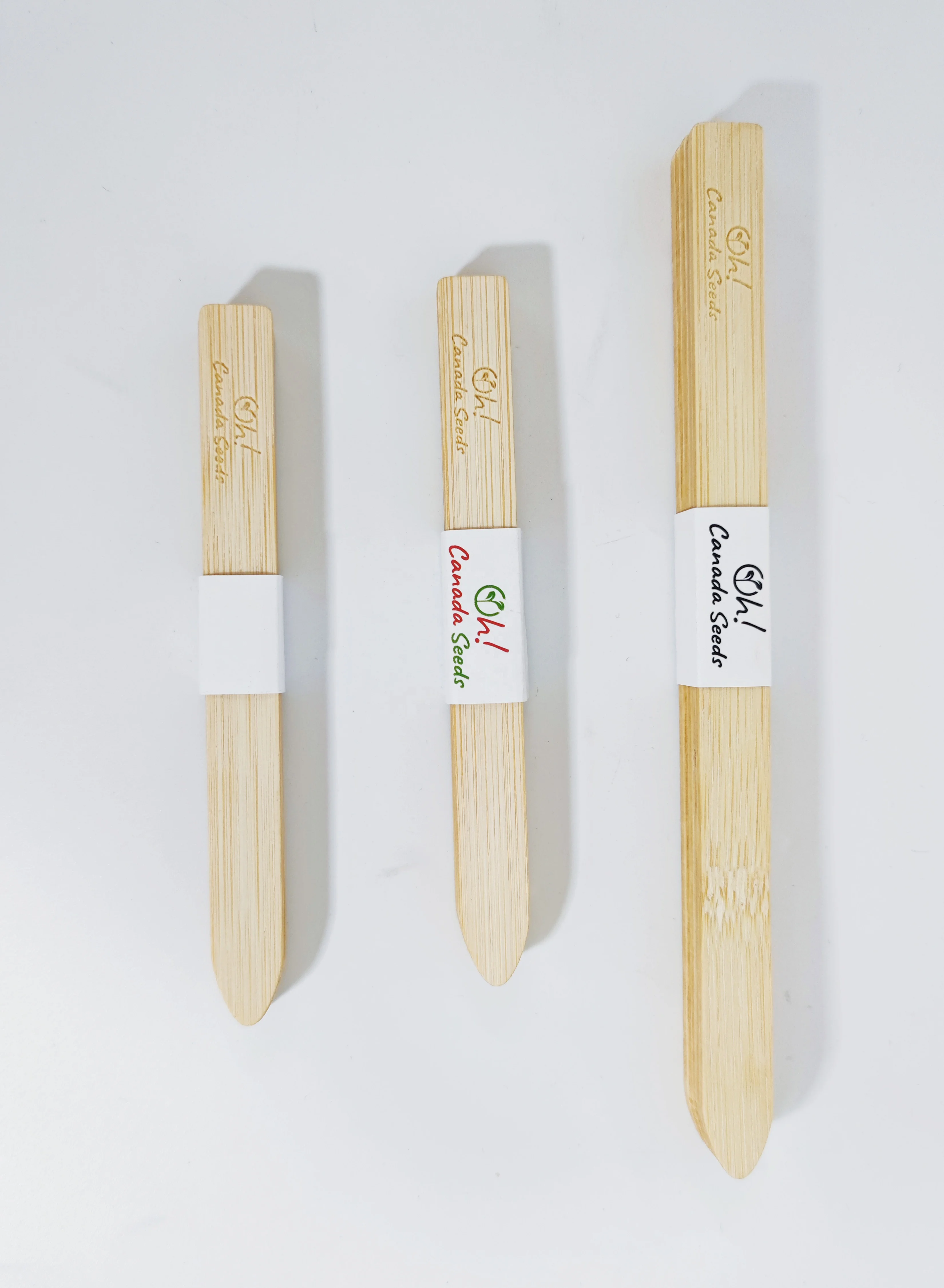 Garden Plant Identification Markers Bamboo Plant Labels