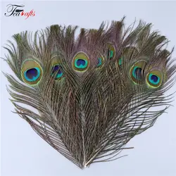 Wholesale Accessories 3-8 cm Real Plumage natural peacock  Feather For Home Decoration  Costumes Jewelry Crafts feather pen