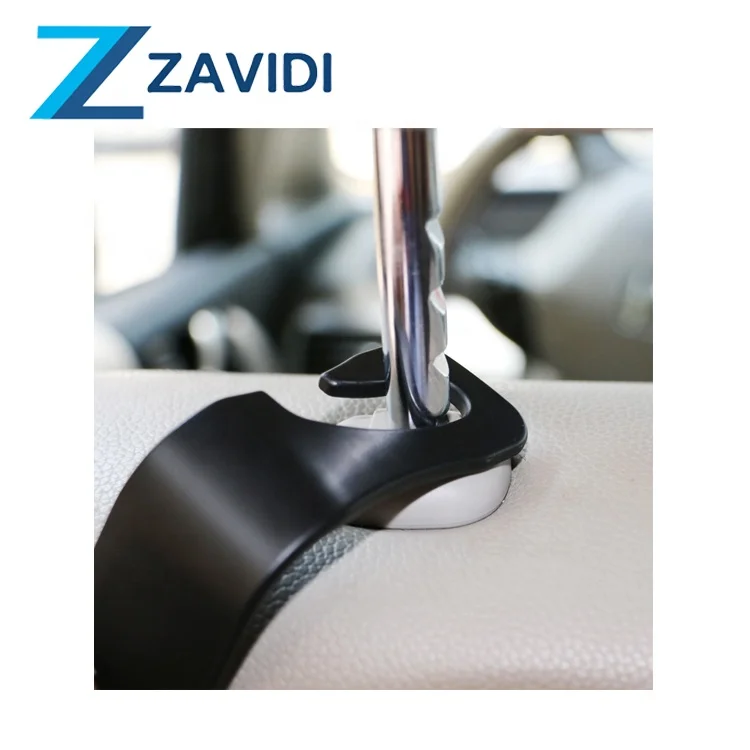 
2pcs Vehicle Car Seat Back Hooks Headrest Hanger Handbag Shopping Bag Coat car Storage Hanger 