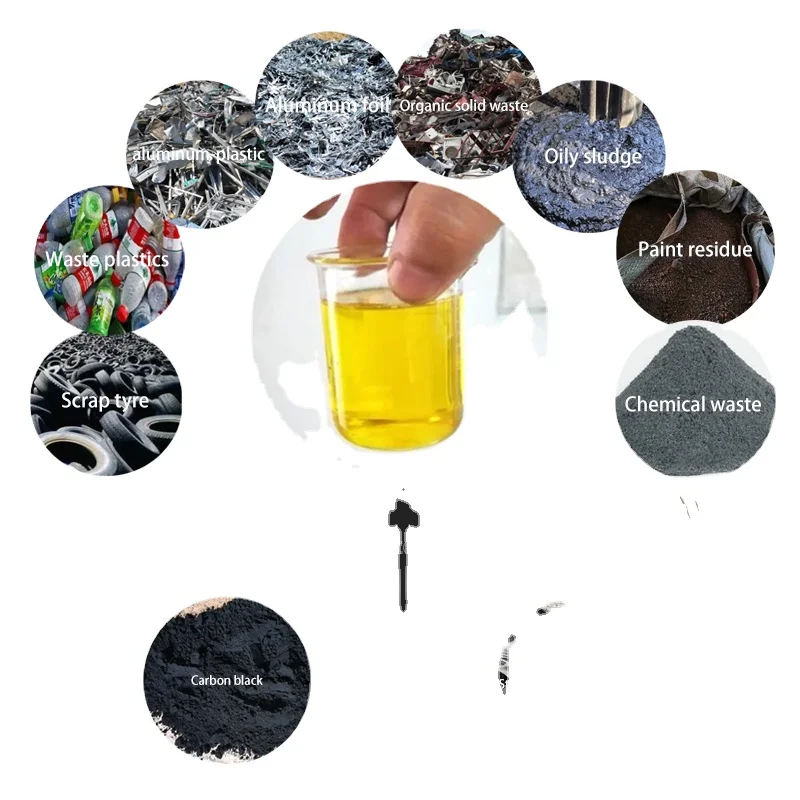 High Configuration Waste Lubricating Oil/crude Oil/liquid Petroleum Refining Get diesel Gasoline Distillation Equipment