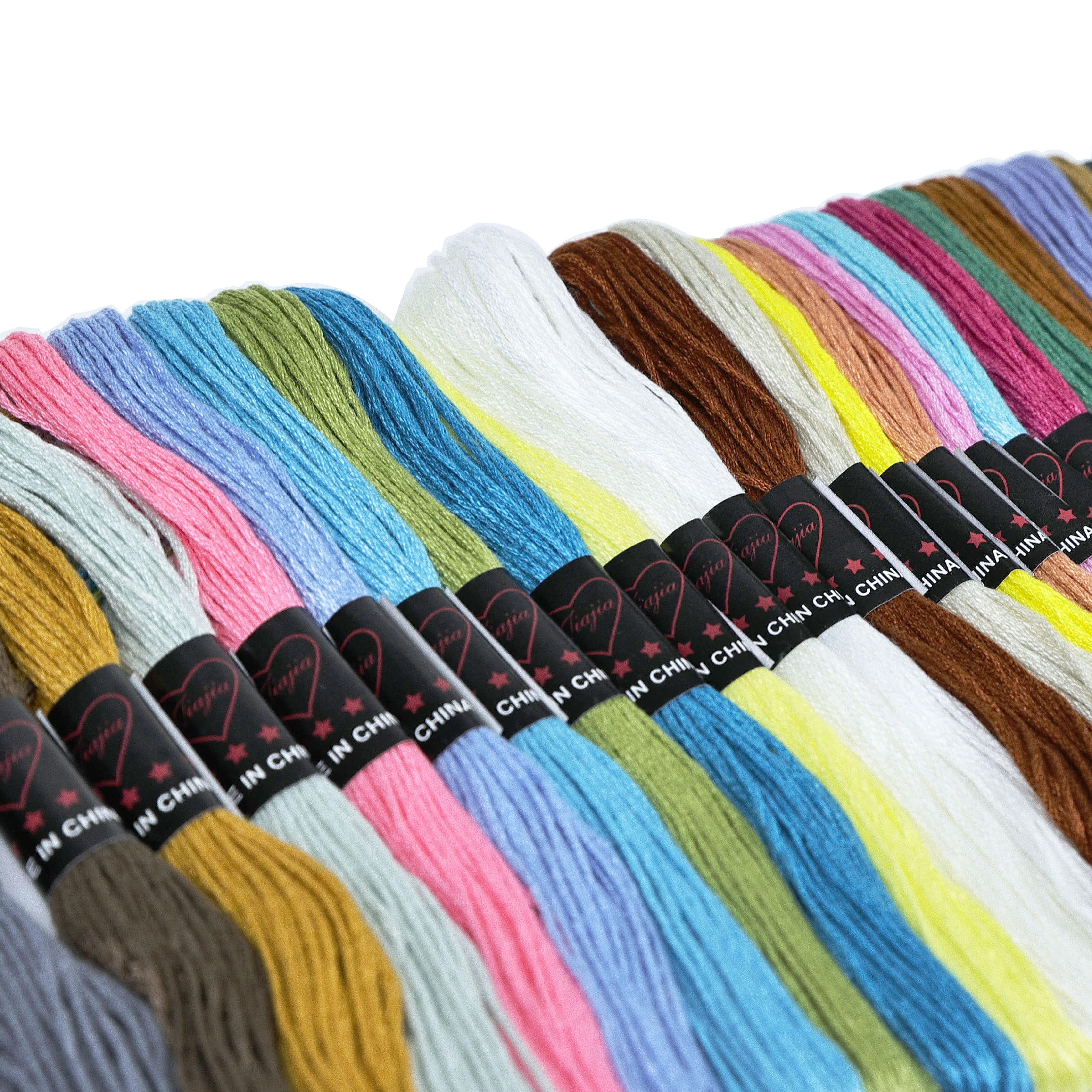 Wholesale Colorful 100% Cotton Embroidery Floss Set Cotton Embroidery Thread for DIY