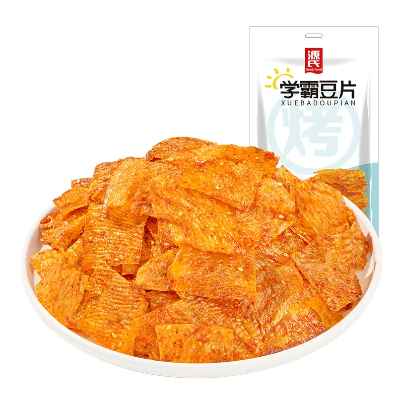 65g Genji food hand-made spicy food Chinese specialty snack spicy soybean latiao spicy strip school snack