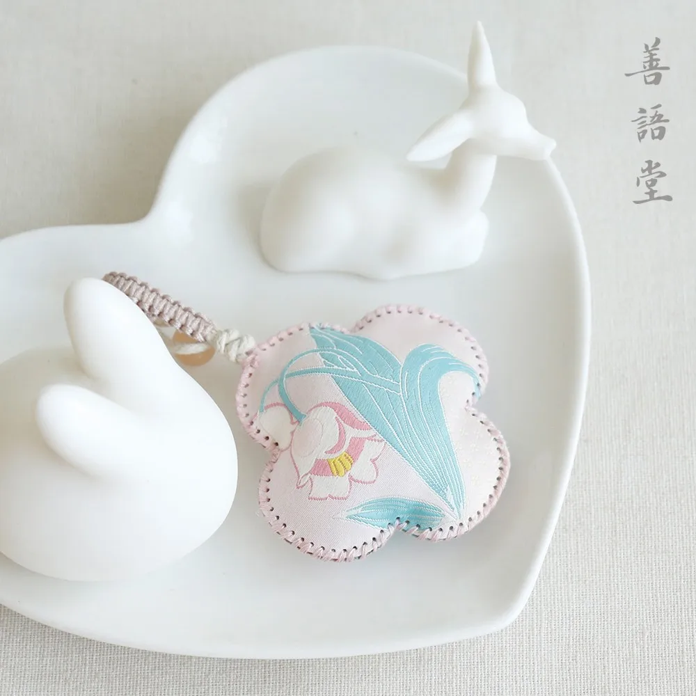 New Promotional Custom Star shape Good Luck Fortune Succes Prayer Beauty Health Safe Wealth Bag Guard Talisman