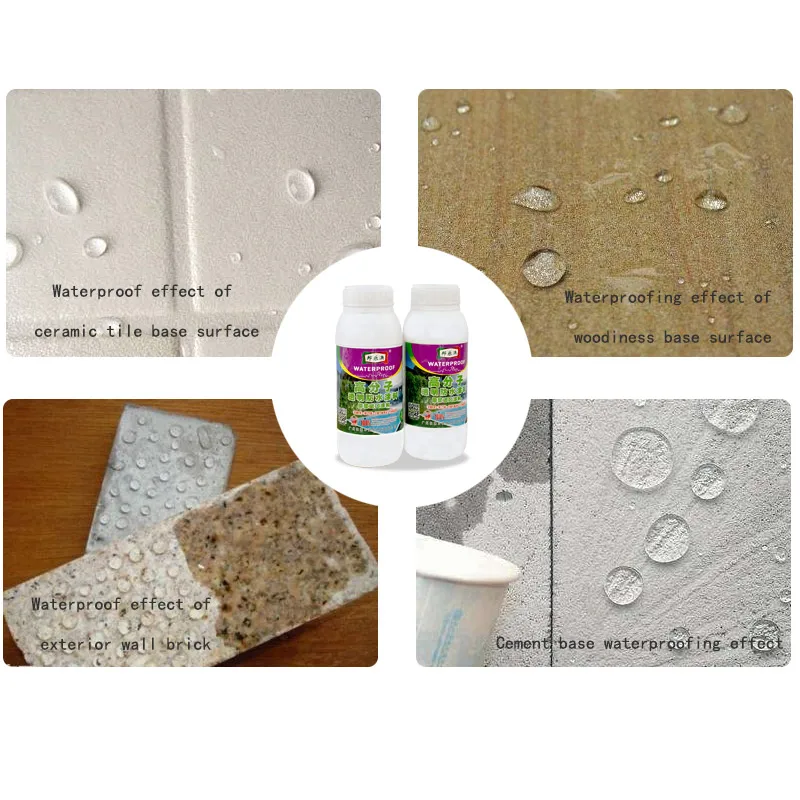 
Exterior wall roof leakage repair transparent waterproof material a brush stop leakage transparent waterproof paint 