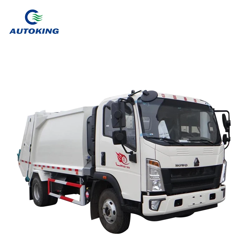 New  electric garbage truck 12 cubic metre garbage collection Compact Refuse Collection Vehicle for sale