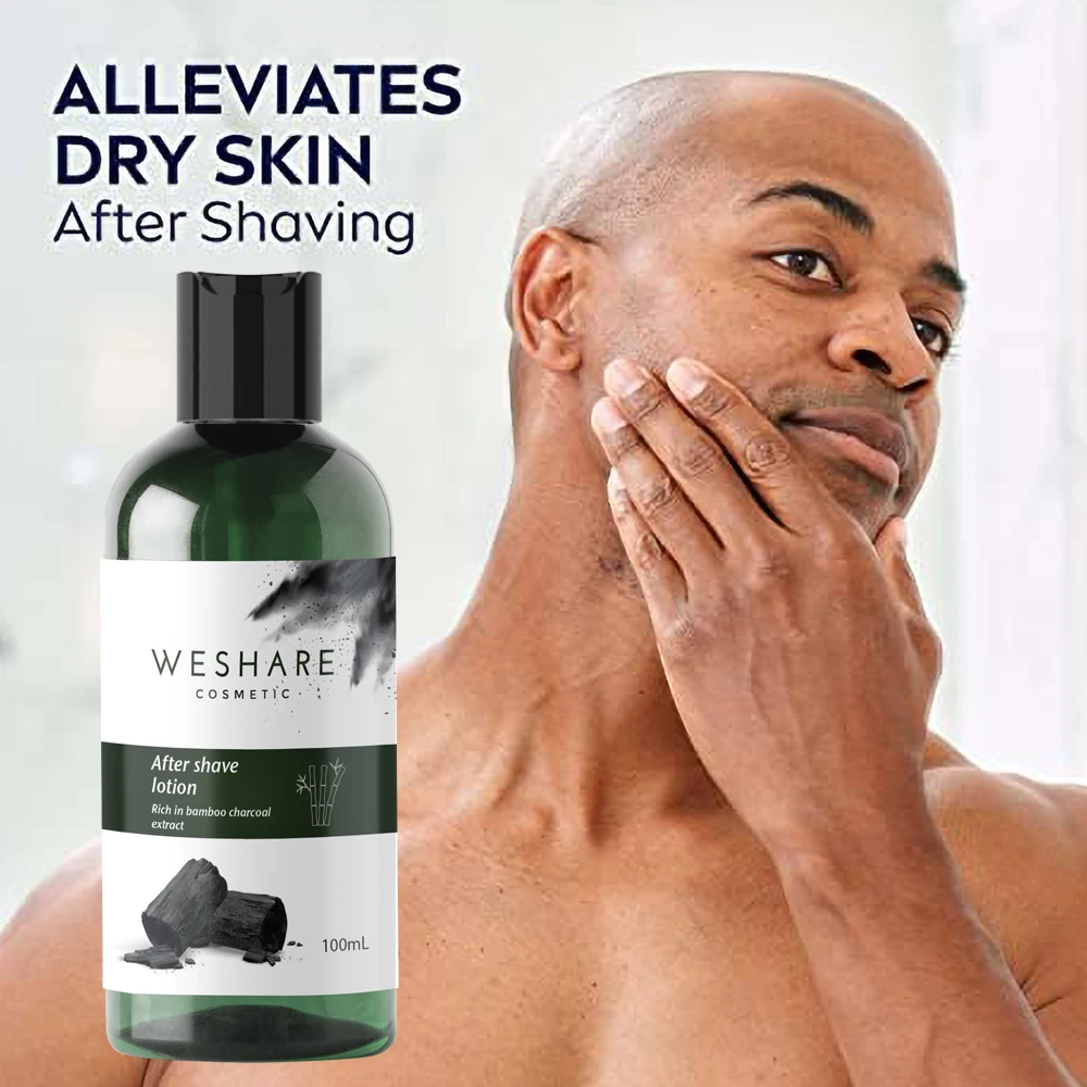 OEM/ODM Daily Moisturizer After Shave Balm Soothes Cools Refreshes Skin After Shave Gel Mens After Shave Lotion