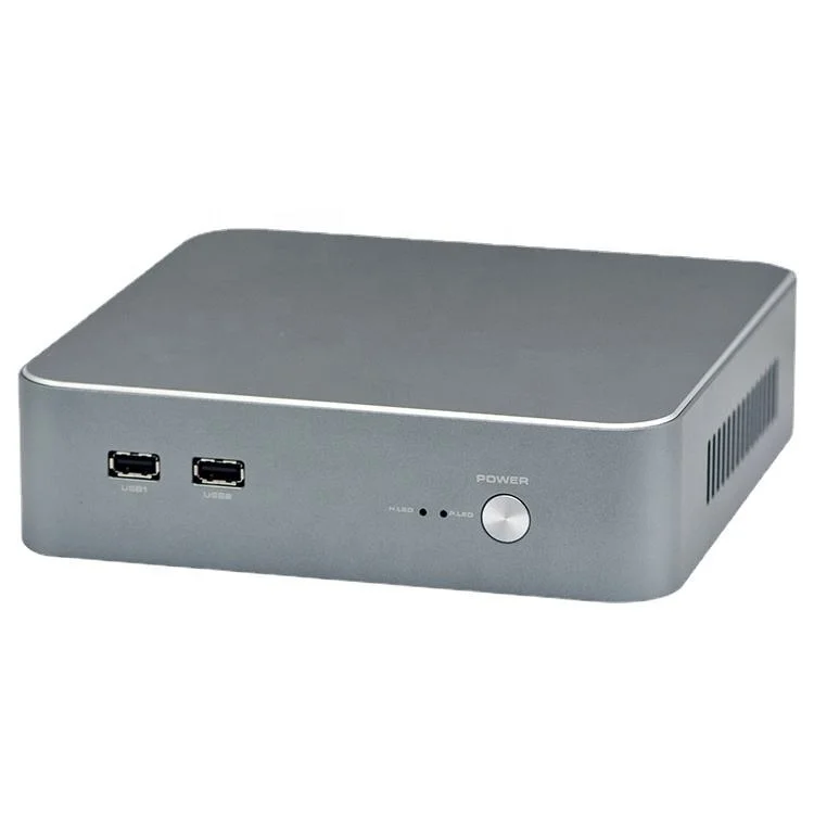H4627Z New design dual Intel I211 LAN aluminum case Croe i7 Mini PC with Phoenix Terminal