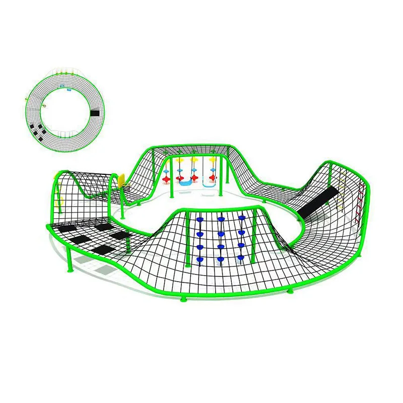 Safety Net Outdoor Climbing Cargo Net Playground Sets for Backyards