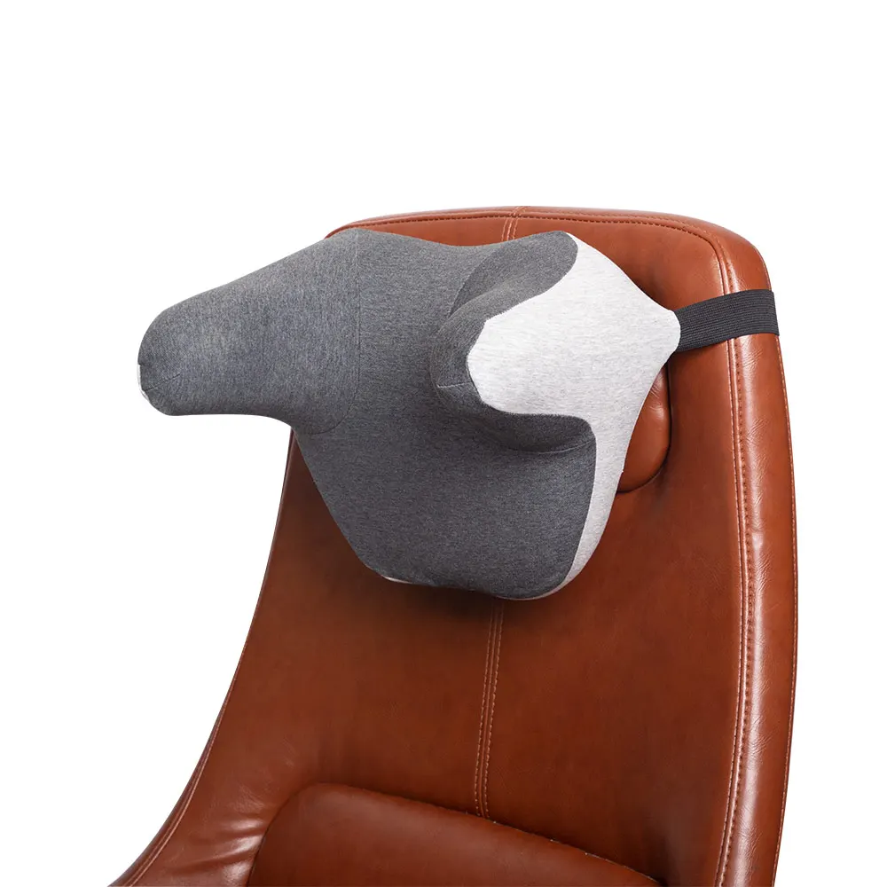 Bewalker Car headrest Driving Seat Backrest Car Lumbar Cushion Lumbar Support Driving Lumbar Support Pillow Head Pillow