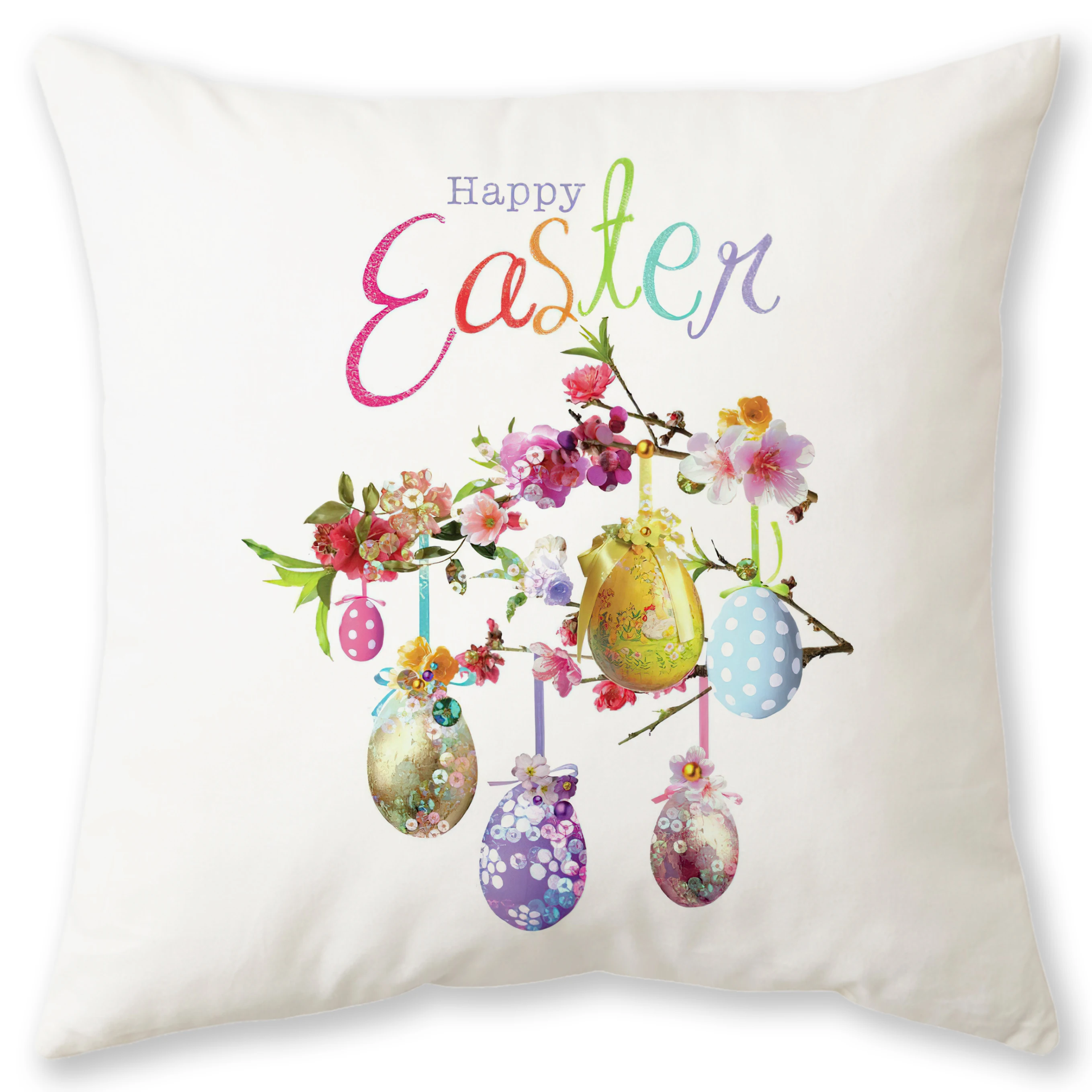 New arriving beautiful flower Easter Cushion Covers for living room holiday Decoration Cushion