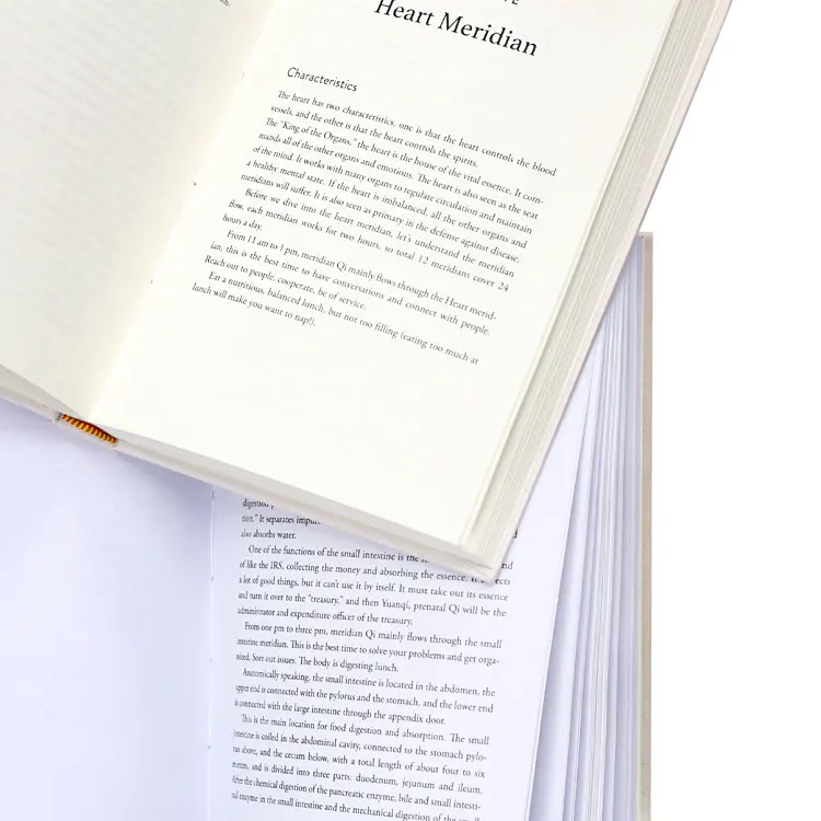 Custom printed medical publishing books Traditional Chinese medicine books High quality hardcover books