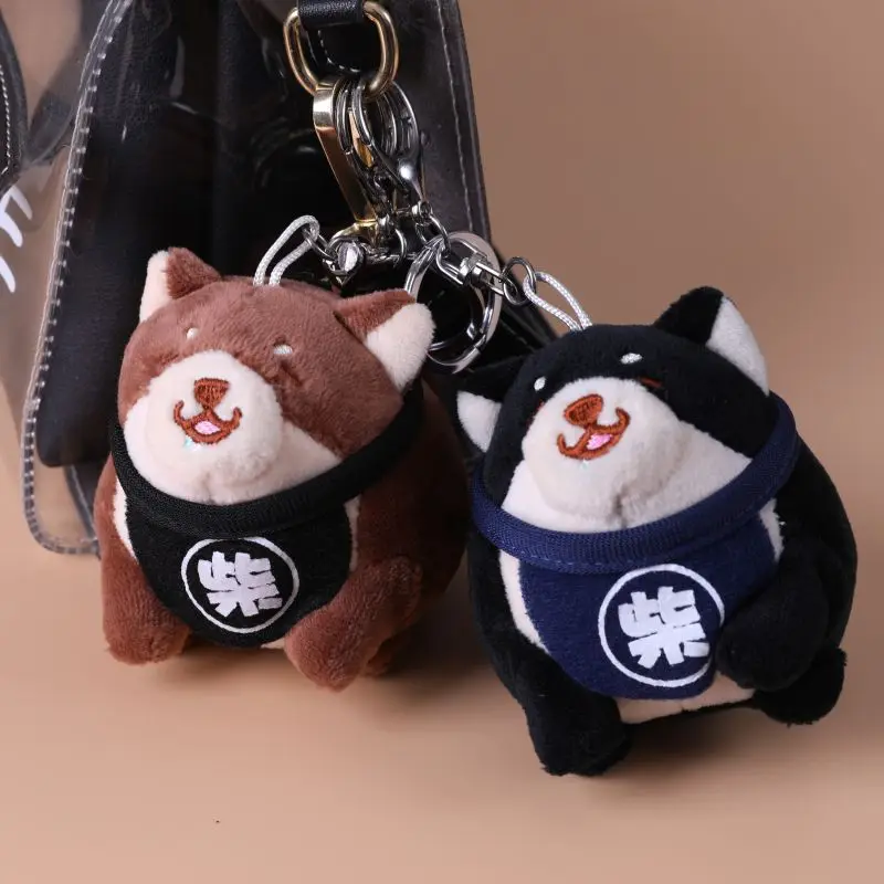 
Wholesale Cheap Promotion Custom LOGO Mini Animal Plush Keychain Kids Backpack Bag Soft Stuffed Classic toy design service 