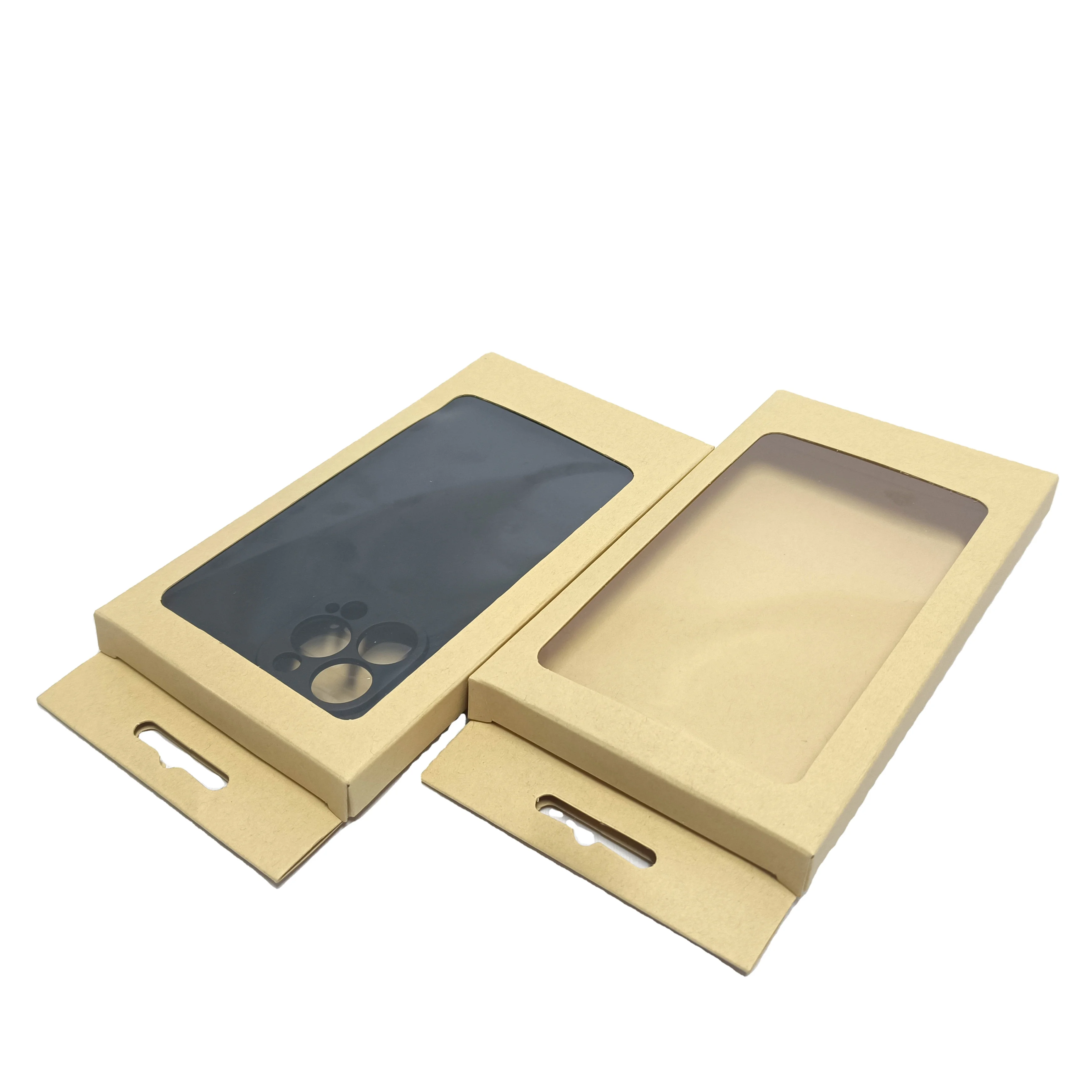 Cheap Price Brown Kraft Mobile Phone Shell Packaging Box