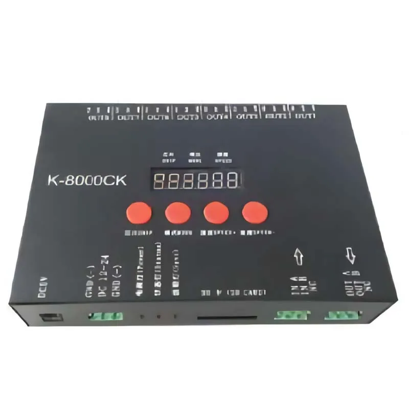 K-8000CK led strip neon touch artnet pixel offline controller