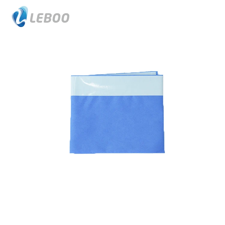 Высококачественные одноразовые медицинские хирургические аксессуары Leboo CE ISO хирургическая драпировка с клейкой стороной