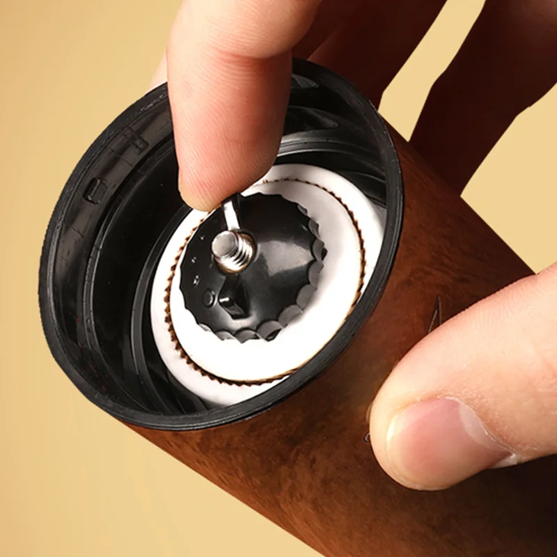 New Product Ideas 2024 Manual Wood Grain Coffee Grinder with Adjustable Setting, Portable Travel  Espresso Hand Grinder Coffee