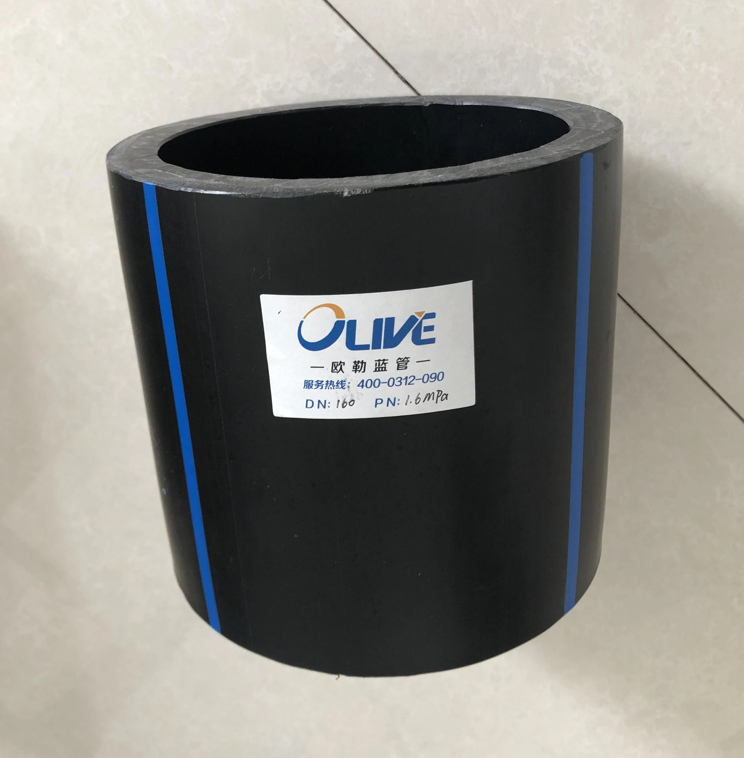 Полиэтилен 7 дюймов 150 мм 10 м pe 100 вода 8 hdpe ldpe sdr 11 труб пластиковая дренажная труба рулон прайс-лист