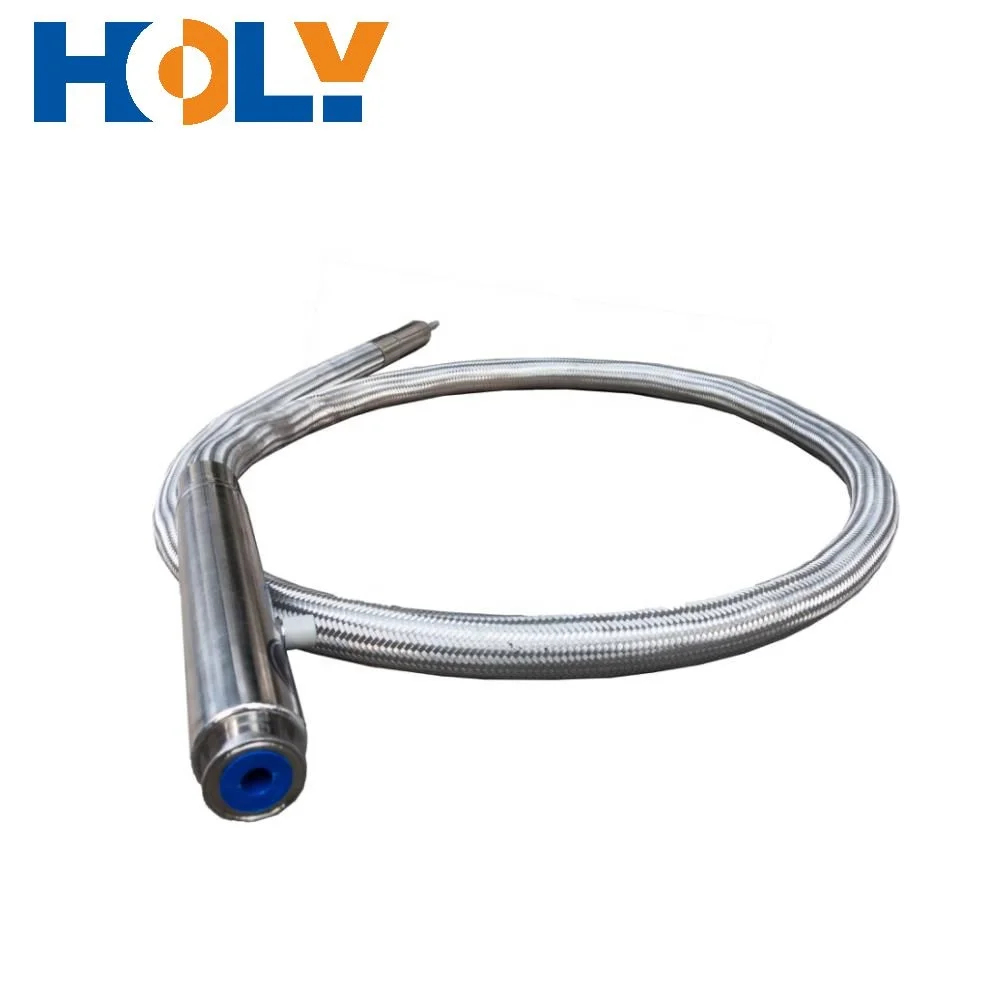 ASME & CE DN10, гибкий шланг с оплеткой жидким аргоном 3/8 дюйма с вакуумным байонетным соединением