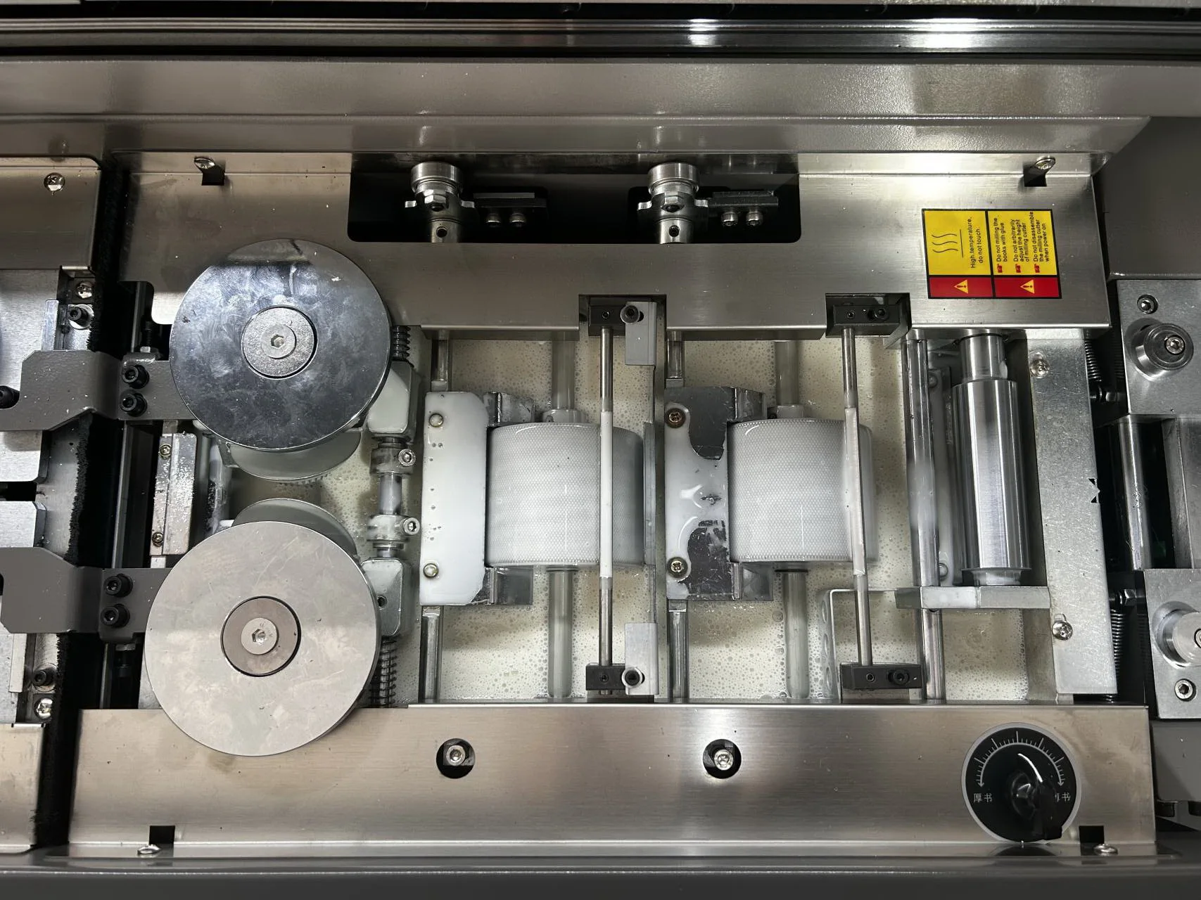 New H20L A3 size automatic glue perfect book binding machine with automatic book cover feeding