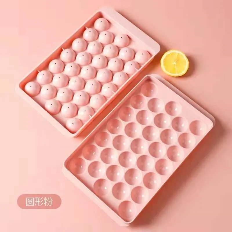 25*15cm Home Making Ice Ball Mold Food-Grade Material Press Round Ice Cube Mold Summer Hot Ice Box