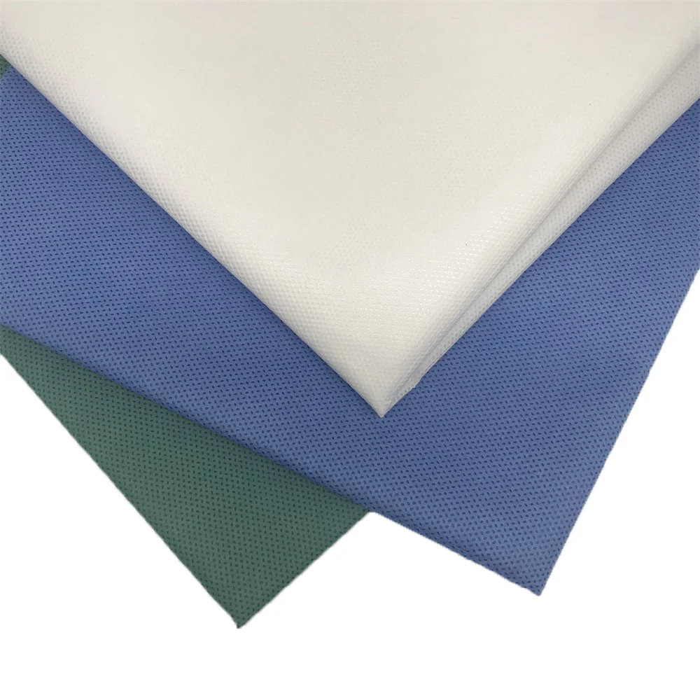 
The manufacturer customizes high-quality SMS non-woven fabric breathable SMS non-woven fabric 
