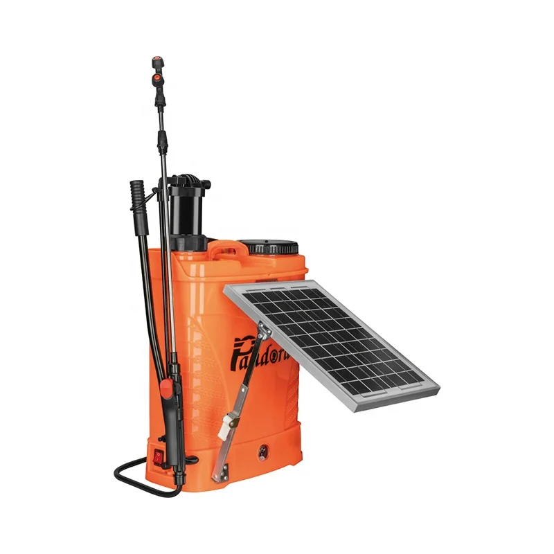 Pandora Custom 16L 18L 20L 10W 12W 15W Solar Power Agricultural Sprayer With Battery Panel
