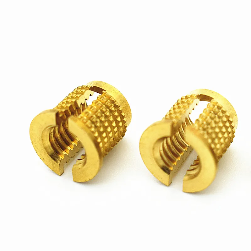 OEM self-clinching press-in insert nut brass slot nut