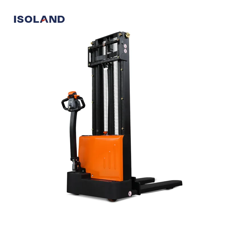 1500kg 2000kg 2500kg reach forklift electric pallet stacker lift full electric stacker lift