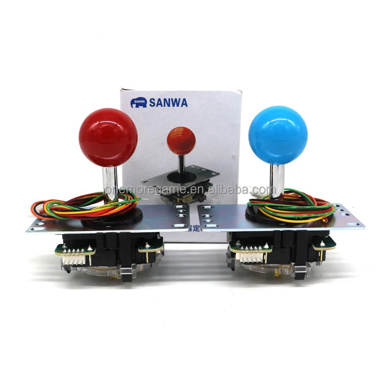 Аксессуары для аркадных игр оригинальный джойстик Sanwa с микропереключателем 2/4/8 аркадный игровой консоли