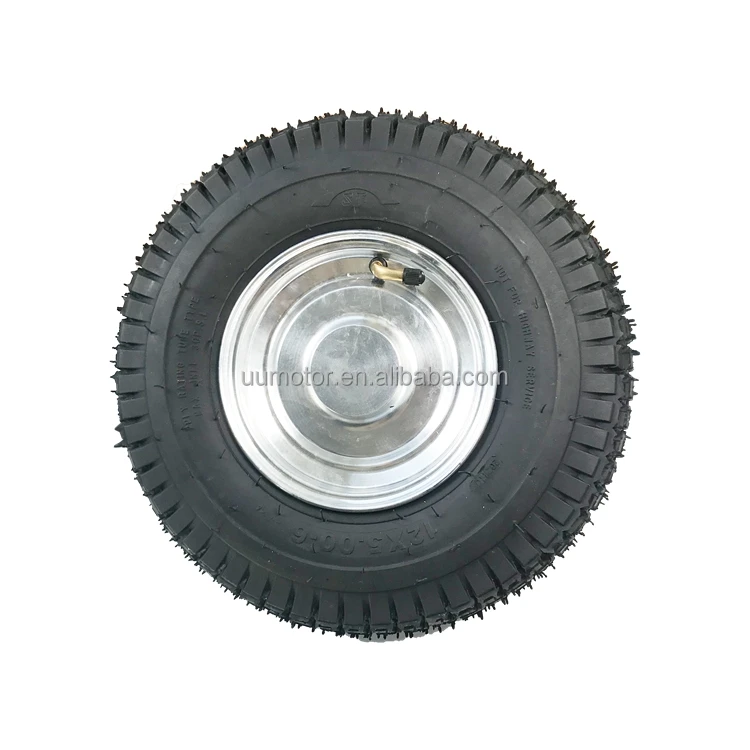 6-дюймовый 12*5-6 газонные шины низкоскоростной с высоким крутящим моментом редукторный двигатель для электрической тачки