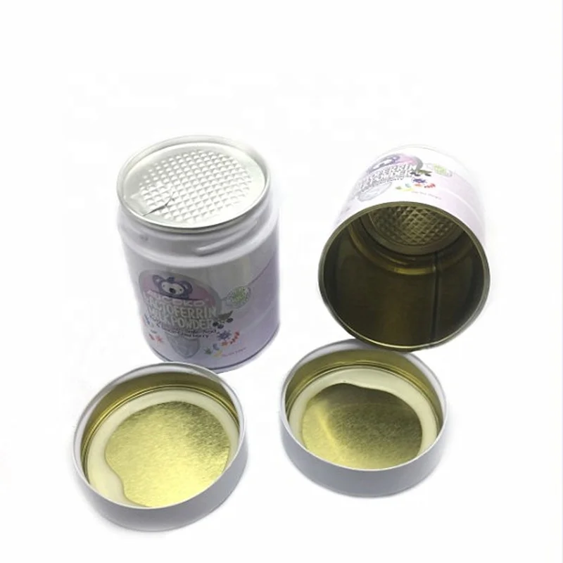 Hot selling new style 50g matcha tea tin can wholesale matcha tea tin packaging