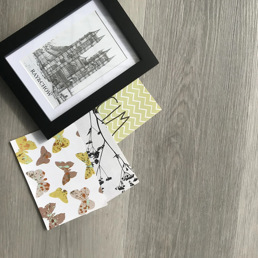 Hybrid flooring 8mm Vinyl Plank PVC Vinyl Flooring Modern Design Style for Hotel Application with Graphic Design Solution