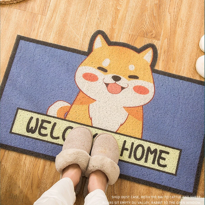 Non-slip Children Foot Mat Cartoon Creative Bath Mat Cute Hallway Door Mats Home Decoration